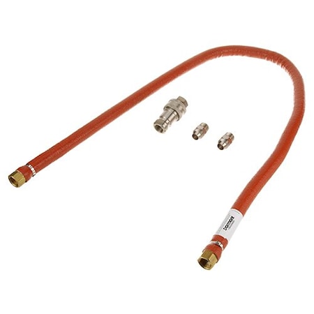 Dormont Steam Connector Hose , 3/4in, 2 Way Disconnect H75BIP2Q72